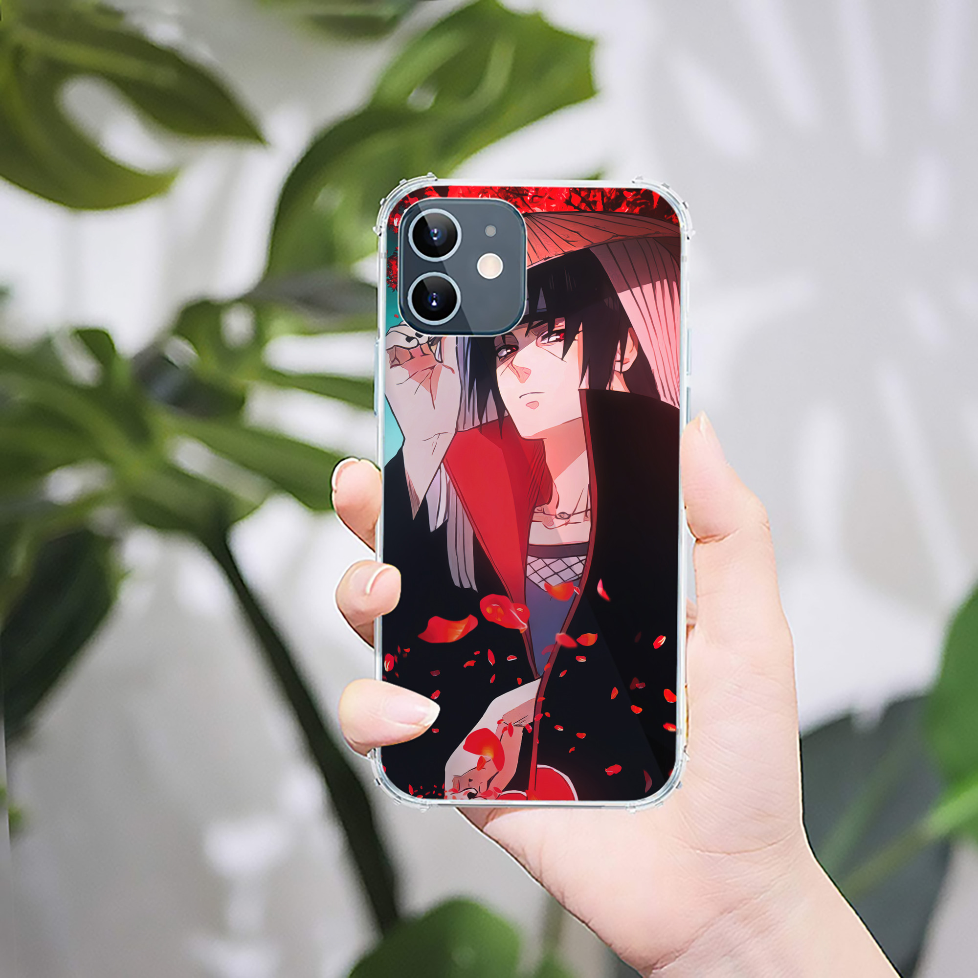 （画像用） NARUTO -ナルト- NARUTO -ナルト- 疾風伝 【iPhone 12シリーズ対応】透明スマホケース（クリアソフトケース）